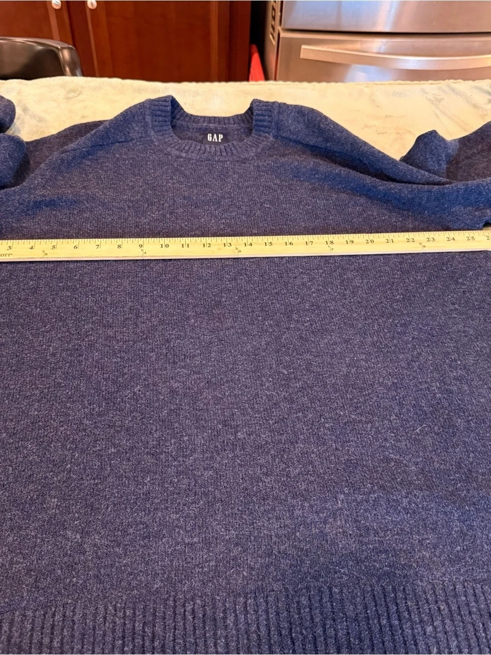 GAP Men's XL Dark Navy Crewneck Pullover